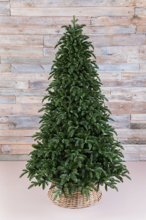 Елка Нормандия пушистая 215 см., литая хвоя+пвх, Triumph Tree (72051)