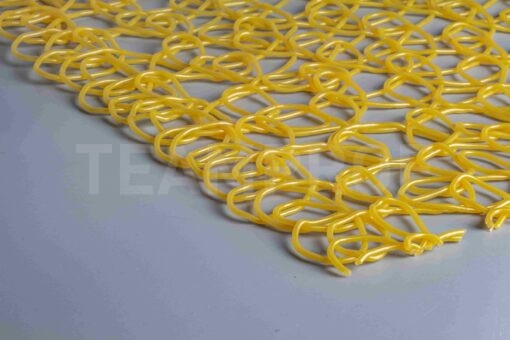 Plex Net, гибкая сетка ПВХ декоративная, золотая, 10*1 м., Teamprof (TPF-PLNT-1*10-Gd)